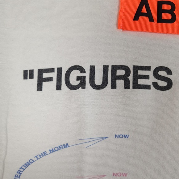 Virgil Abloh Champion Figures Of Speech Shirt Mens Small White Graphic Tee - Picture 9 of 16